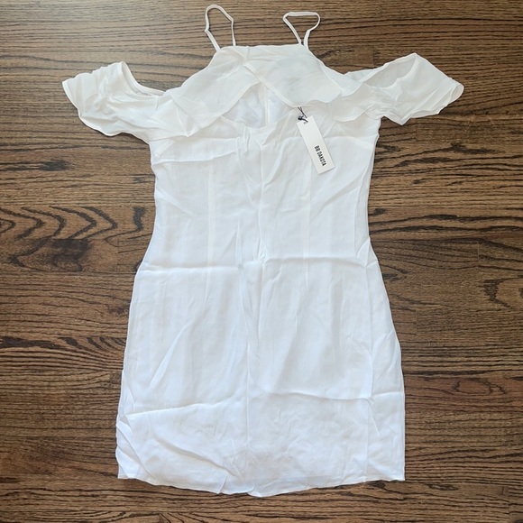 BB Dakota Kaless White Off The Shoulder Sunmer Dress - Picture 12 of 14